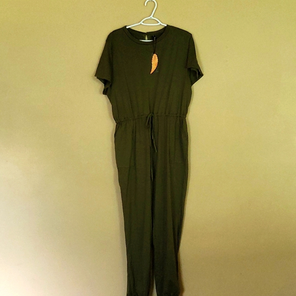Army Green Brand New with Tags Jumpsuit